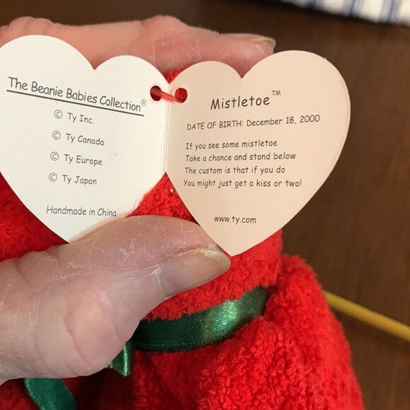 Mistletoe bear birthday December 18 two - Picture 4 of 5